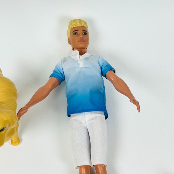 Barbie Dolls & Ken Variety Fashion Dolls Lot With Dog - Picture 3 of 8